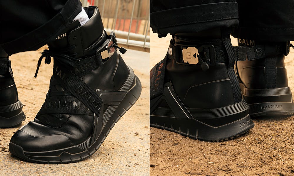 Balmain b troop sneakers clearance